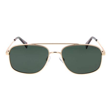 Polaroid Gold Metal Sunglasses