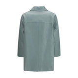 Chloé Blue Lamb Leather Leather Jacket