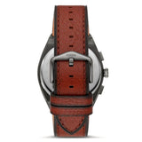 Fossil Brown Leather Dress Watch