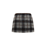 Miu Miu Multicolor Nylon Mini Skirt