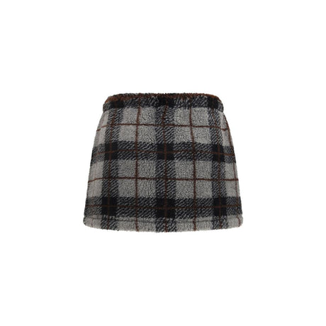 Miu Miu Multicolor Nylon Mini Skirt