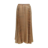 Fabiana Filippi Beige Polyester Midi Skirt
