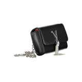 Mario Valentino Black Polyurethane Women Handbag