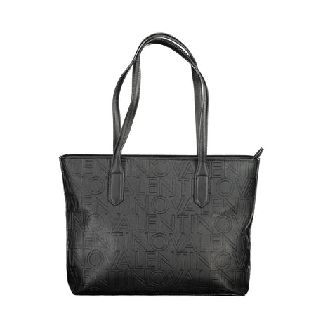 Mario Valentino Black Polyurethane Women's Bag