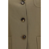 Fabiana Filippi Brown Viscose Blazer