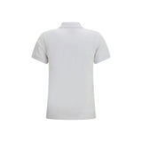 Maison Kitsuné White Cotton Polo Shirt