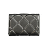 Valentino Black Polyurethane Womens Wallet