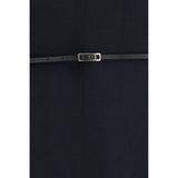 Fabiana Filippi Blue Viscose Long Dress