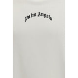 Palm Angels Beige Cotton Sweatshirt