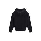Palm Angels Black Cotton Sweatshirt