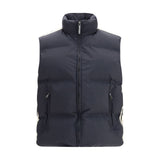 Palm Angels Black Polyamide Sleveless Jacket