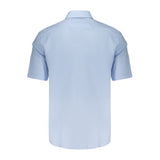 Hugo Boss Azzurro Cotton Men Shirt