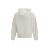 Palm Angels Beige Cotton Sweatshirt
