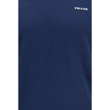 Prada Blue Cotton T-Shirt