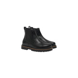 Birkenstock Black Leather Ankle Boots