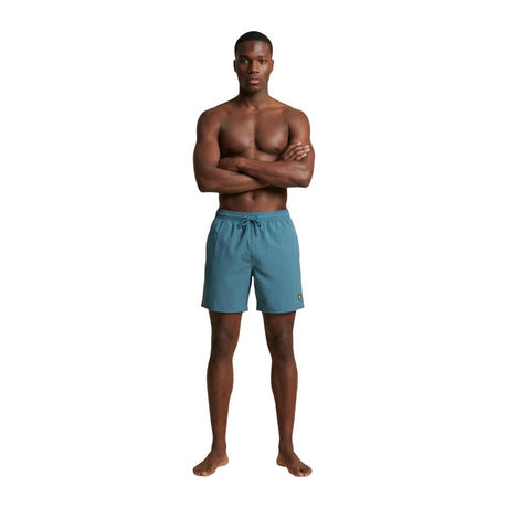 Lyle & Scott Blue Polyamide Swim Shorts