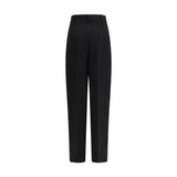 Max Mara Black Linen Pants
