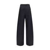 The Latest Black Cotton Casual Pants