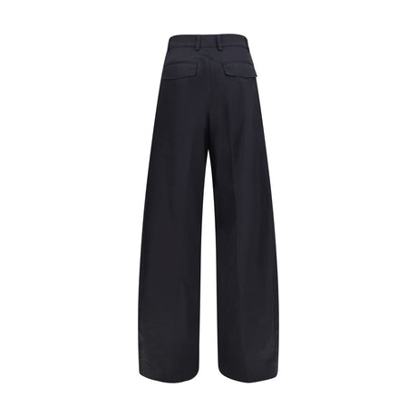 The Latest Black Cotton Casual Pants