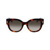 Ferragamo Brown Acetate Sunglasses