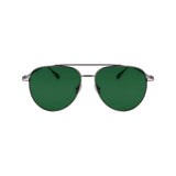 Ferragamo Gray Metal Sunglasses