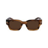 Ferragamo Brown Acetate Sunglasses
