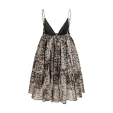 PINKO Beige Cotton Casual Dress