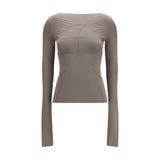 Rick Owens Gray Viscose Shirt