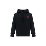 Comme Des Garçons Play Black Polyester Sweatshirt