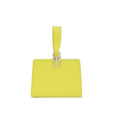Ferragamo Bicolor Calf Leather Bos Taurus Clutch Bag