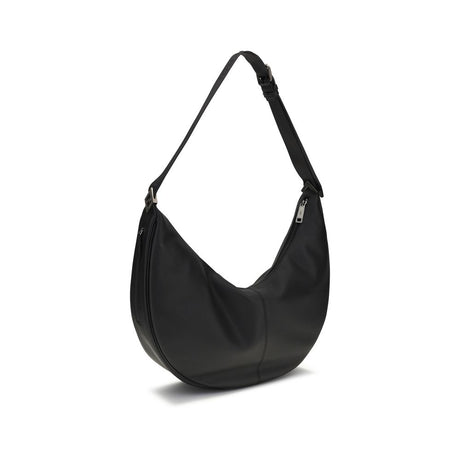 Fendi Black Calf Leather Bos Taurus Shoulder Bag