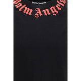 Palm Angels Black Cotton T-Shirt