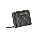 Mario Valentino Black Polyurethane Women's Wallet