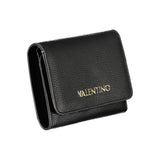 Mario Valentino Black Polyurethane Women's Wallet