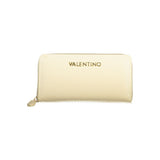 Mario Valentino Beige Polyurethane Women's Wallet