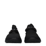 Jimmy Choo Black Fabric Slip-On Loafers