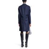 Maison Margiela Blue Wool Coat