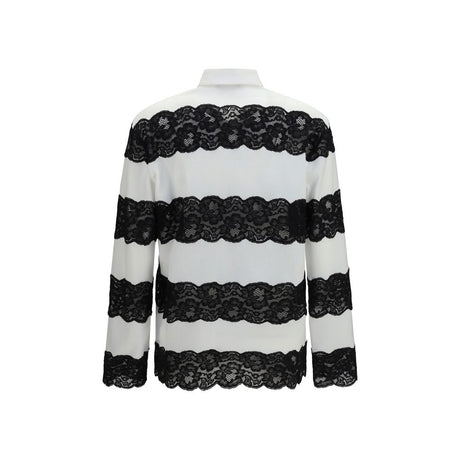 Dolce & Gabbana White Cotton Polo Shirt
