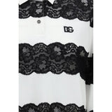 Dolce & Gabbana White Cotton Polo Shirt
