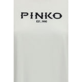 PINKO White Cotton T-Shirt