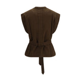 Lemaire Brown Cotton Blouse