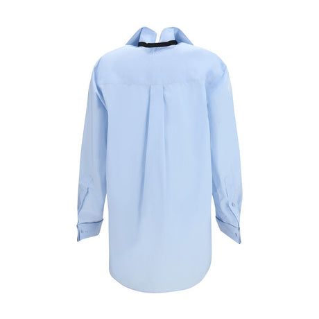 ALAINPAUL Blue Cotton Shirt