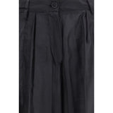 The Latest Black Polyester Casual Pants