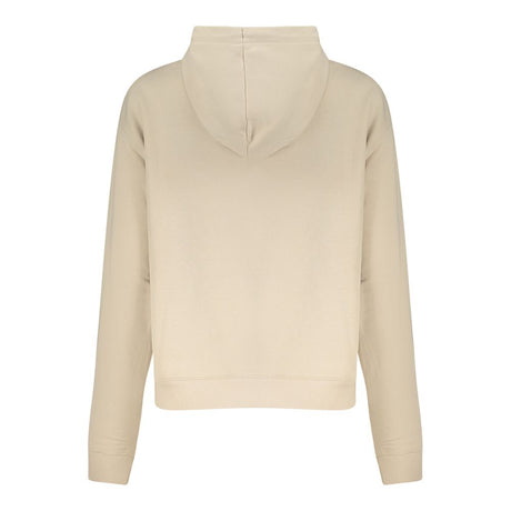 Converse Beige Cotton Women's Hoodie