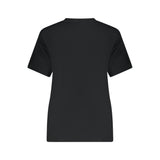 Converse Black Cotton Women's T-Shirt
