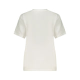 Converse White Cotton Womens T-Shirt