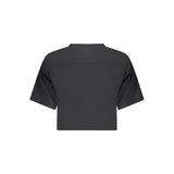 Converse Black Cotton Women's T-Shirt