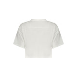 Converse White Cotton Womens T-Shirt