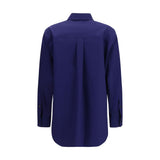 Fendi Blue Cotton Shirt