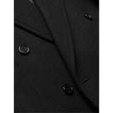 Saint Laurent Black Wool Coat
